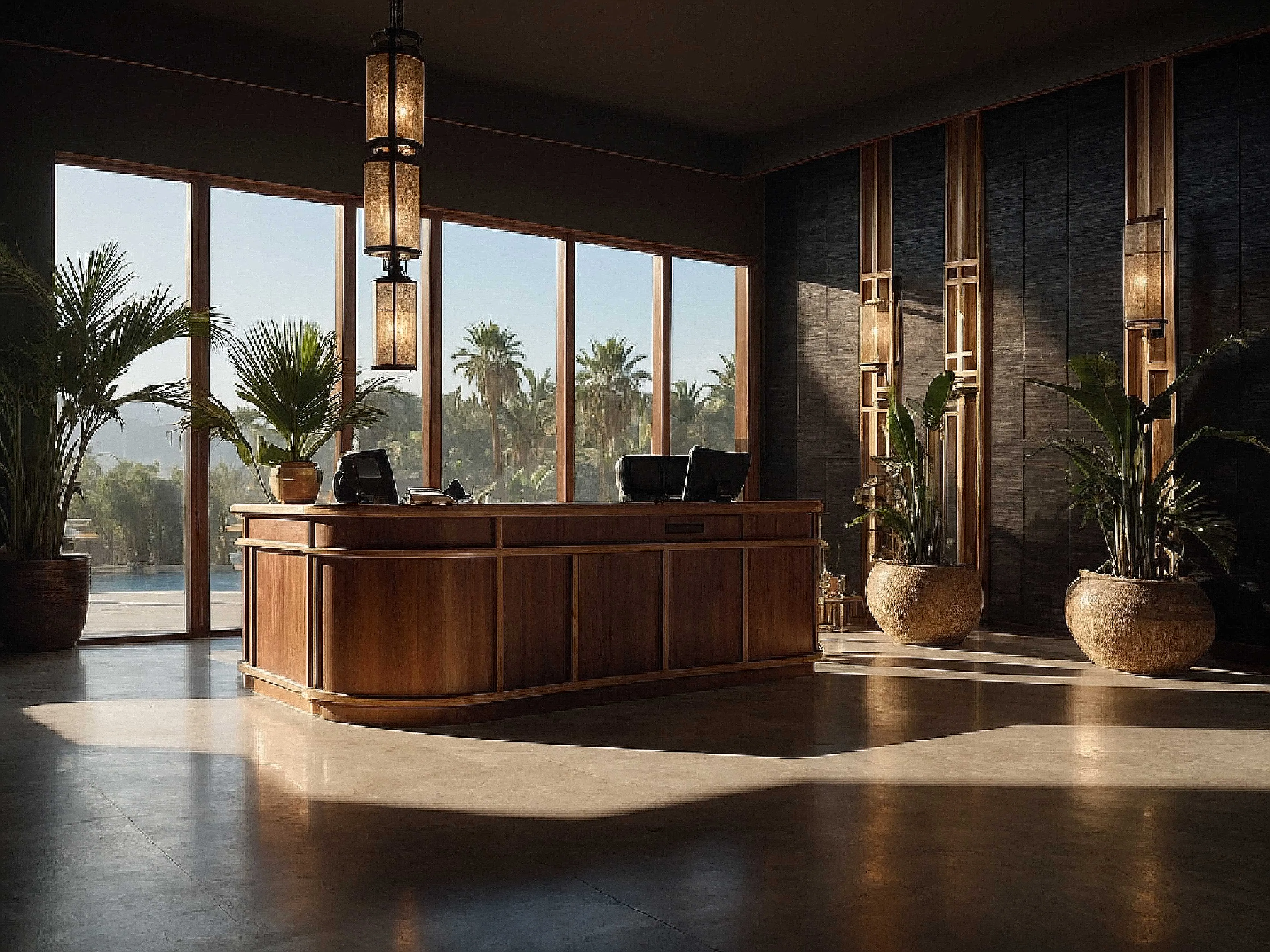 Modern hospitality interior design showcase